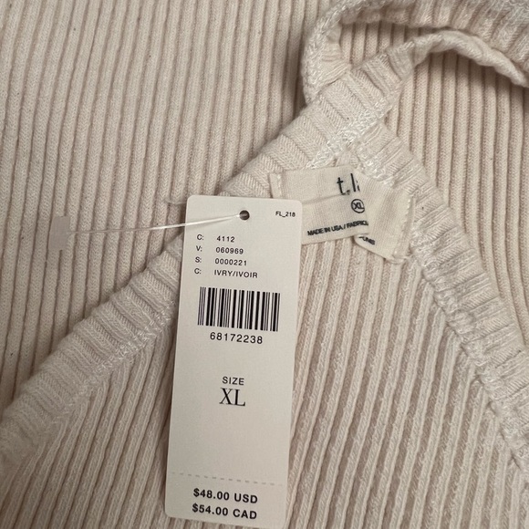 Anthropologie T.La Ribbed Halter Tank - Picture 16 of 16